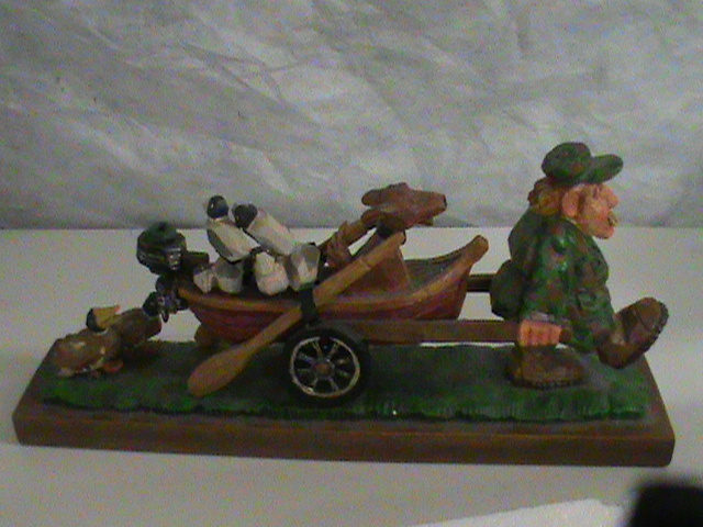 lot 177 image: Man pulling duck boat