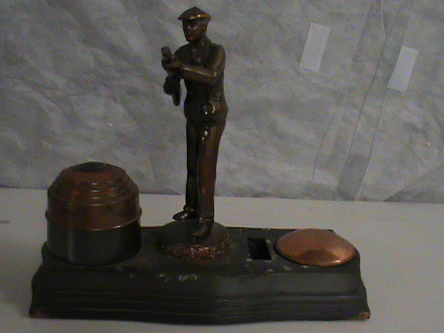 lot 186 image: 1940 Championship shooting 2nd place trophy
