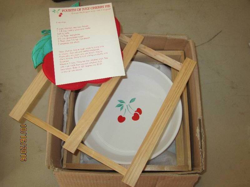 4th of July cherry pie dish and rec...