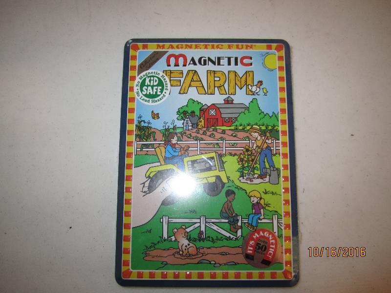 Unopened magnetic fun farm...