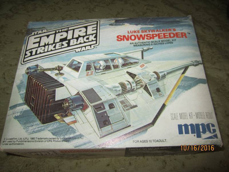 Star Wars scale model kit...