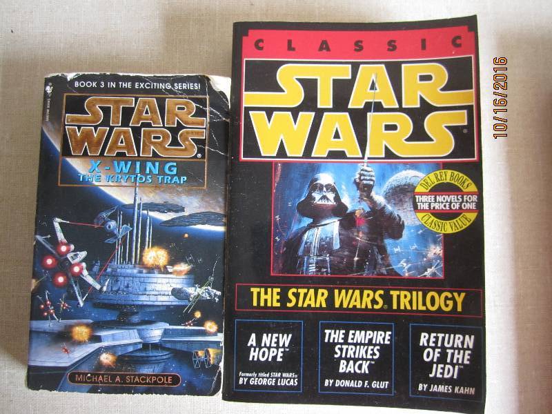 Star Wars books...