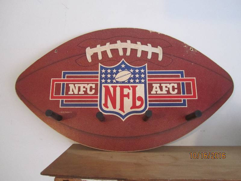NFL coat hanger...