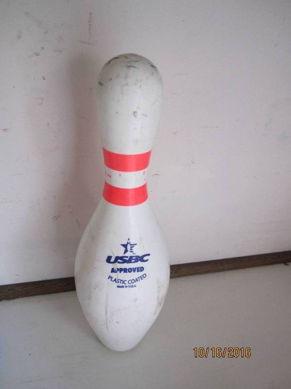 Bowling pin...
