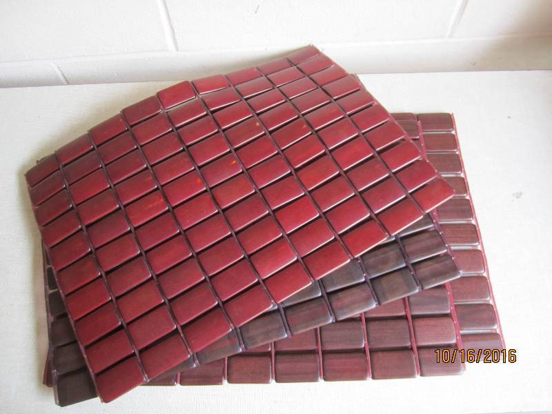 Set of fancy placemats...