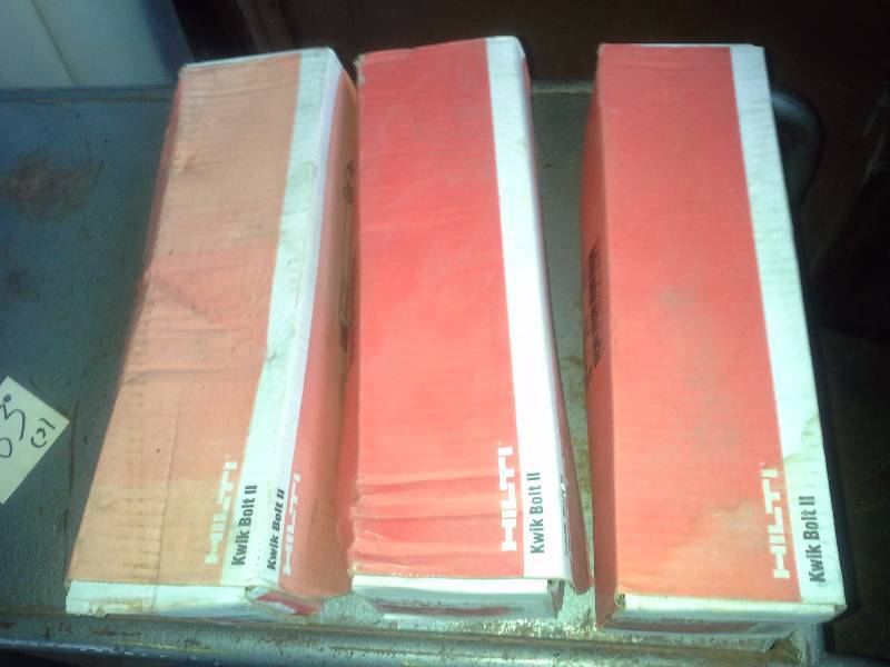 Anchor Bolts(3 boxes)