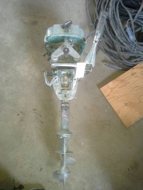 Spiegel 500 Outboard Motor, Johson 3 hp outboard motor