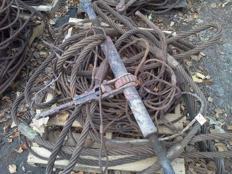 Braided Steel Chokers and Steel Cable, Choker Cable Tightner