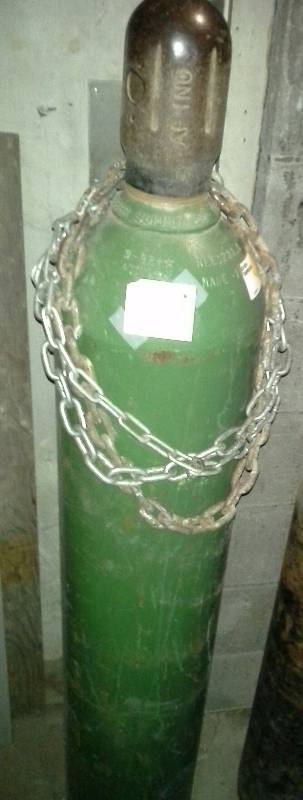 Larger Sized Oxygen Tank