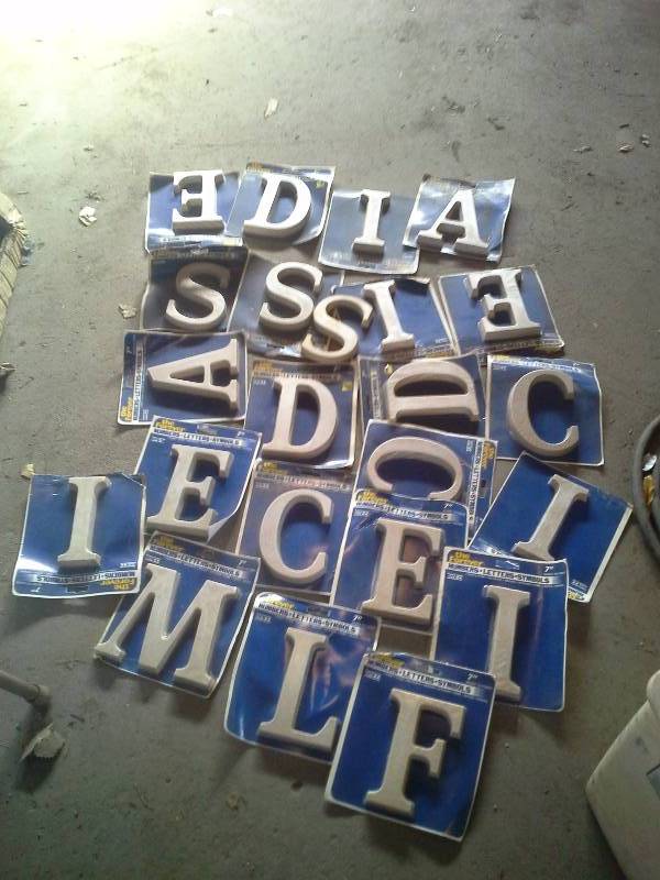 Forever 7� Letters(24)