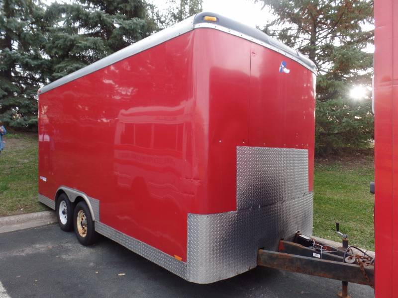 lot 108 image: Pace American Cargo Sport Enclosed Trailer