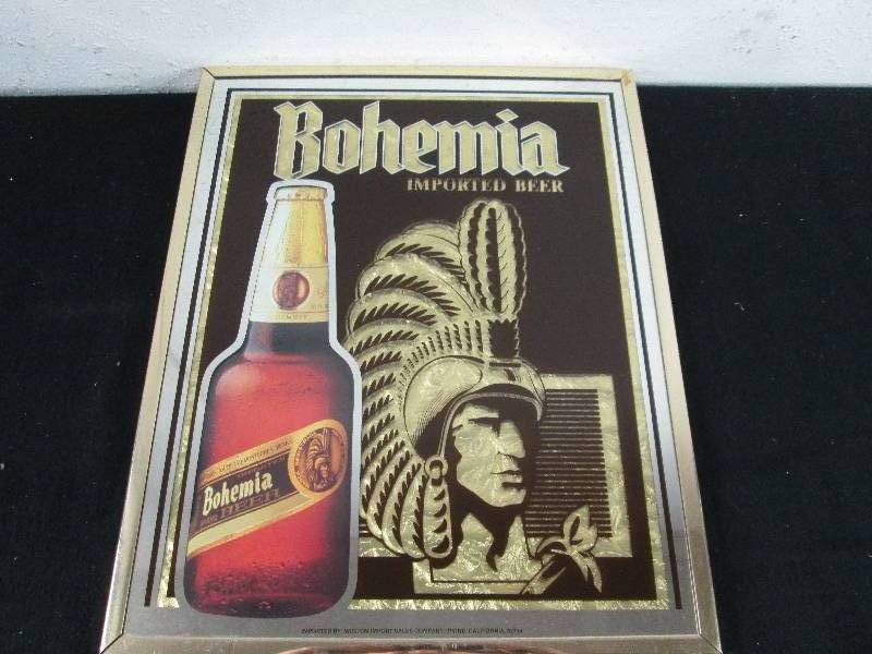 lot 31 image: Bohemia Imported Beer sign