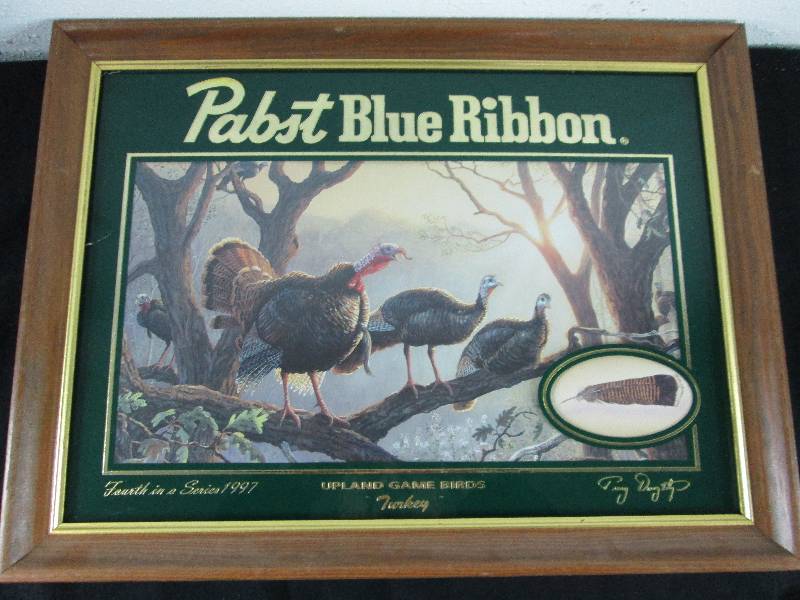 lot 35 image: Pabst Blue Ribbon Beer Turkey Picture