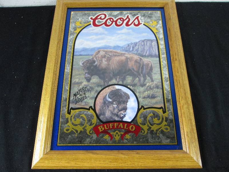 lot 44 image: Coors Beer Bar Buffalo  Sign