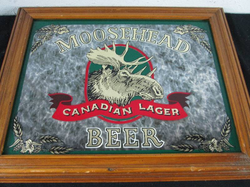 lot 59 image: Moosehead Beer Sign