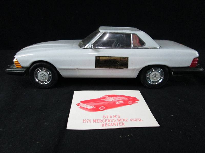 lot 99 image: Jim Beam Decanter 1974 Mercedes Benz 450SL
