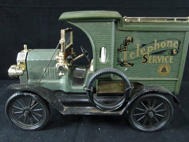 lot 105 image: ASI Coffee Liqueur Decanter Telephone Service Truck