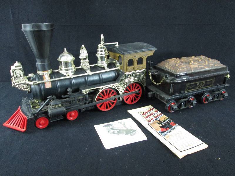 lot 127 image: Jim Beam Train Decanters