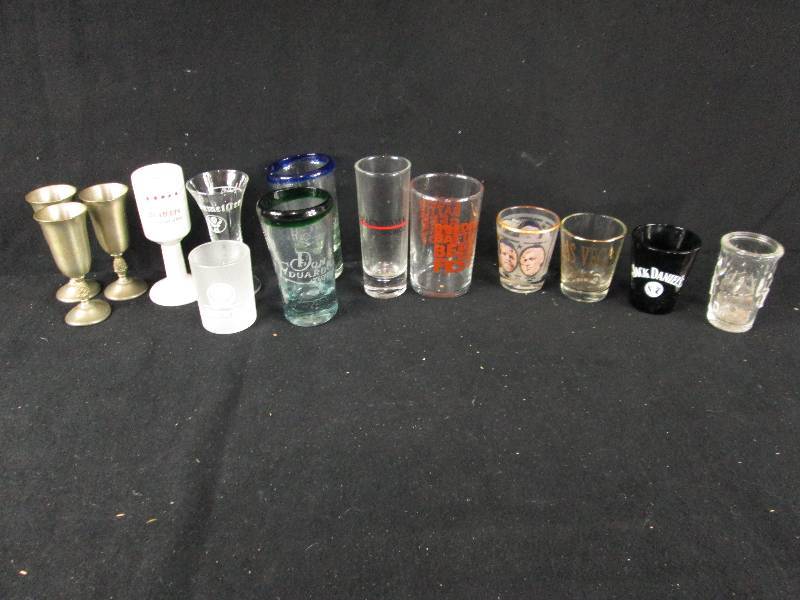 lot 141 image: Collection Of Shot Glasses