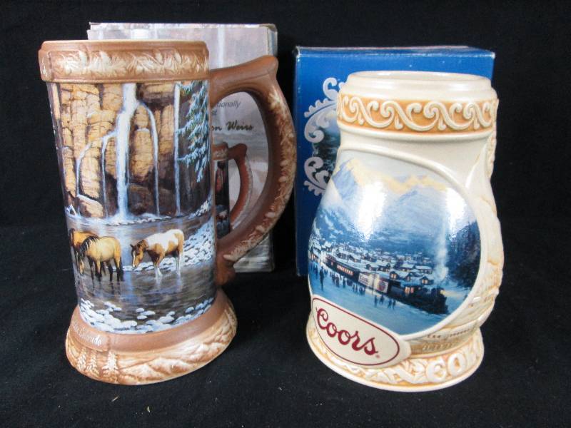 lot 159 image: Coors Collectable Beer Steins