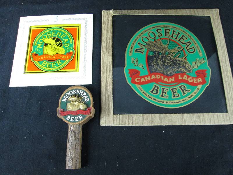 lot 163 image: Moose Head Beer Collectables