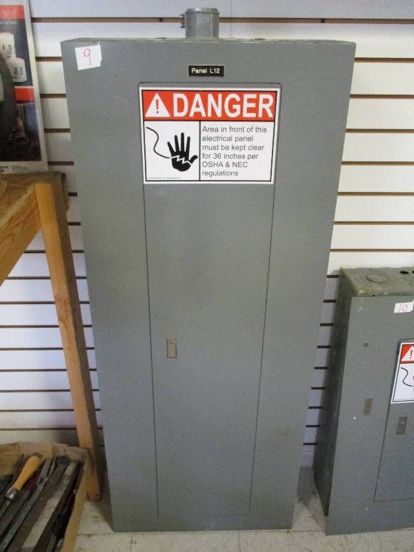 Panel Board Box and Breakers