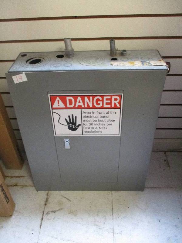 Panel Board Box and Breakers