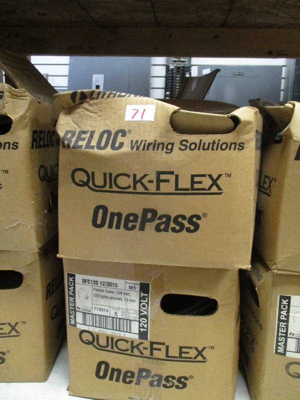 2 Boxes Of Fixture Cables