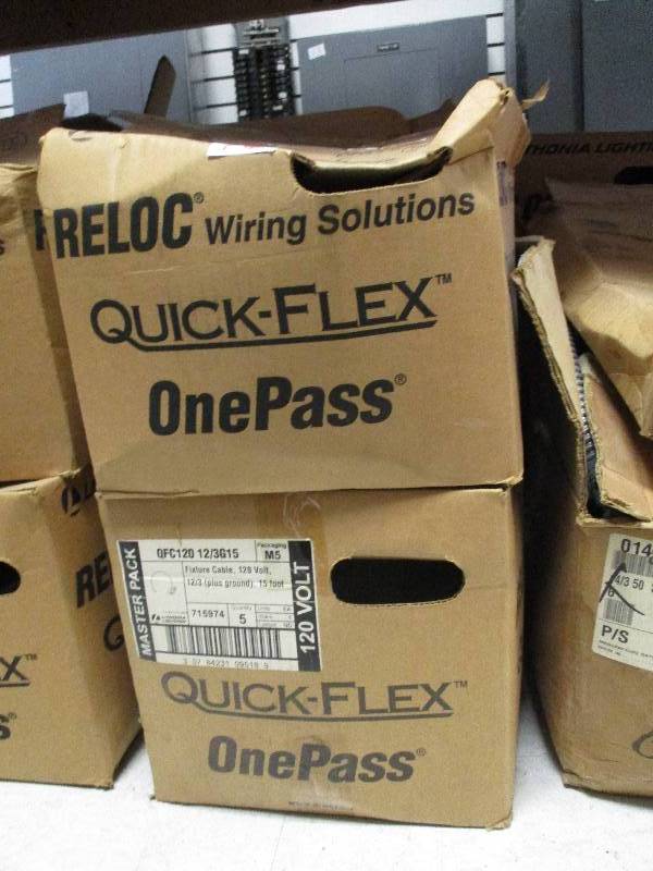 2 Boxes Of Fixture Cables