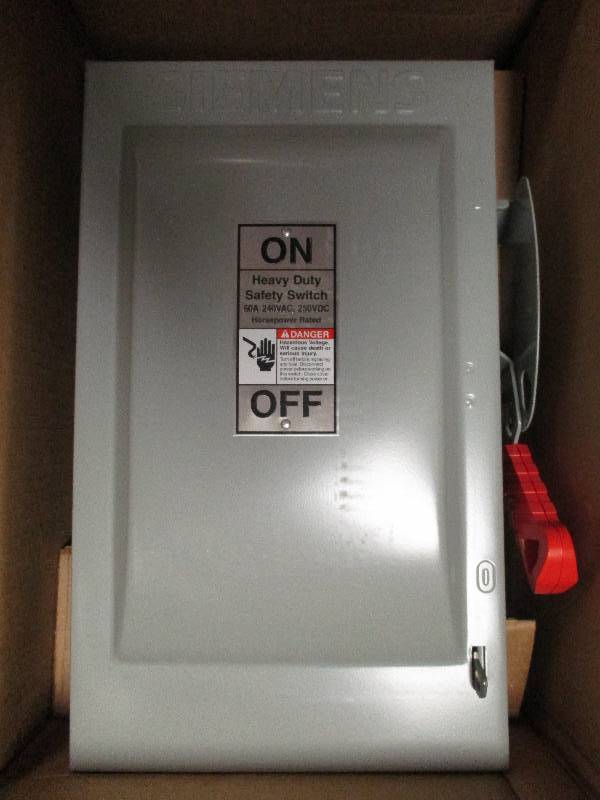 Siemens Heavy Duty Safety Switch