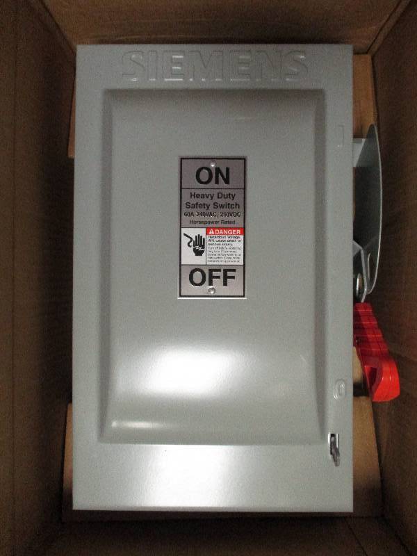 Siemens Heavy Duty Safety Switch