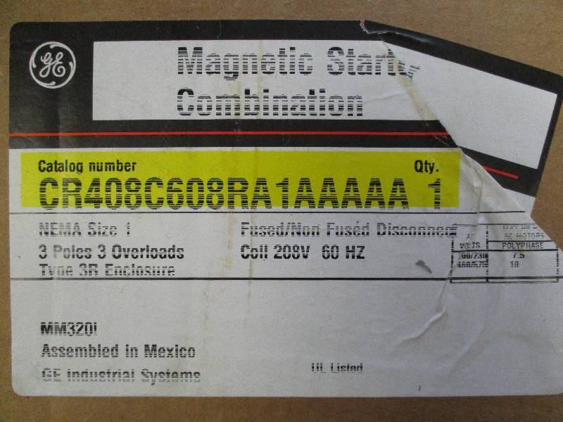 Magnetic Starter Cobination