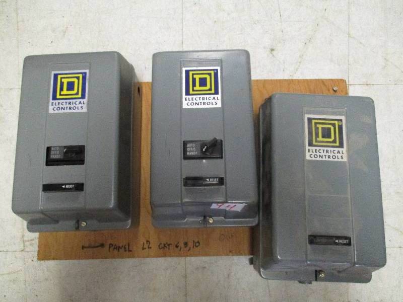 Electrical Control Boxes & Motor Starters