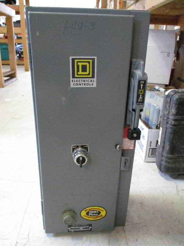 Motor Starter with Disconnect and Breaker