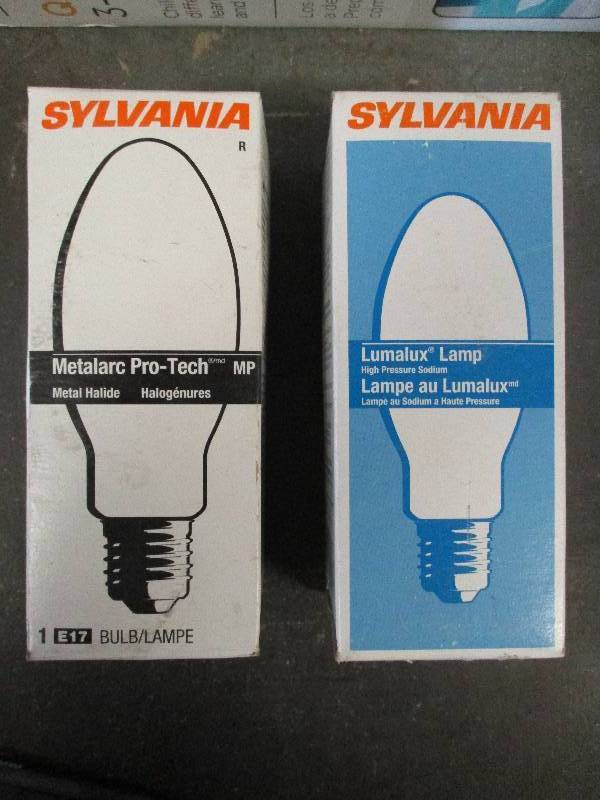 Box of Assorted Lamps