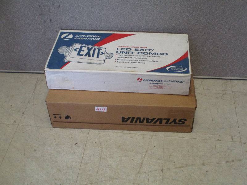 LED Exit Sign and more