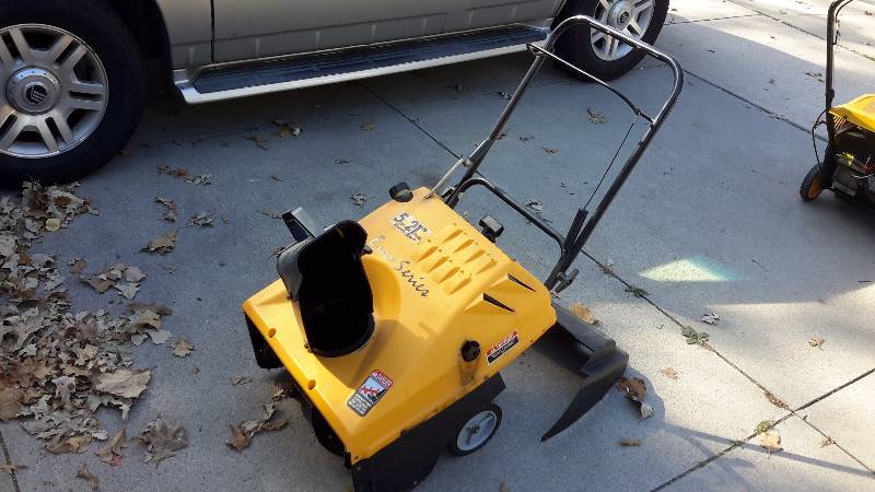 Euro series 21 inch 5 hp snowblower