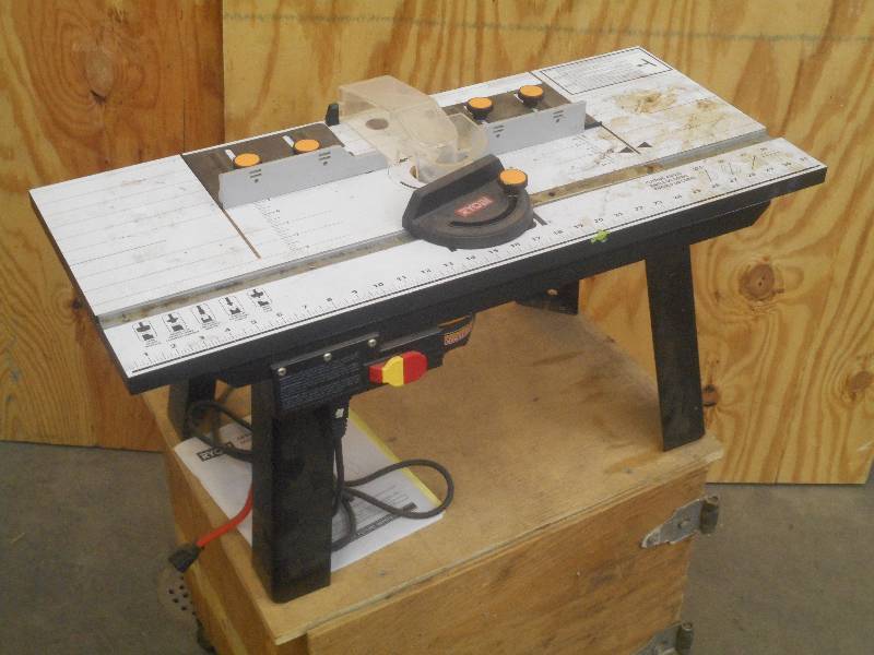 Ryobi Router Table With Craftsman 2... Loretto Equipment 308 KBID