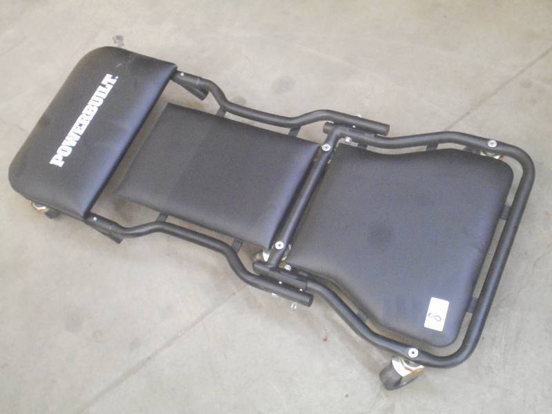 lot 8 image: PowerBuilt Floor Creeper, Like New ...