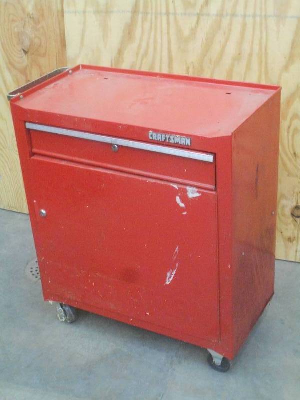 lot 14 image: Craftsman Rolling Tool Cabinet ...