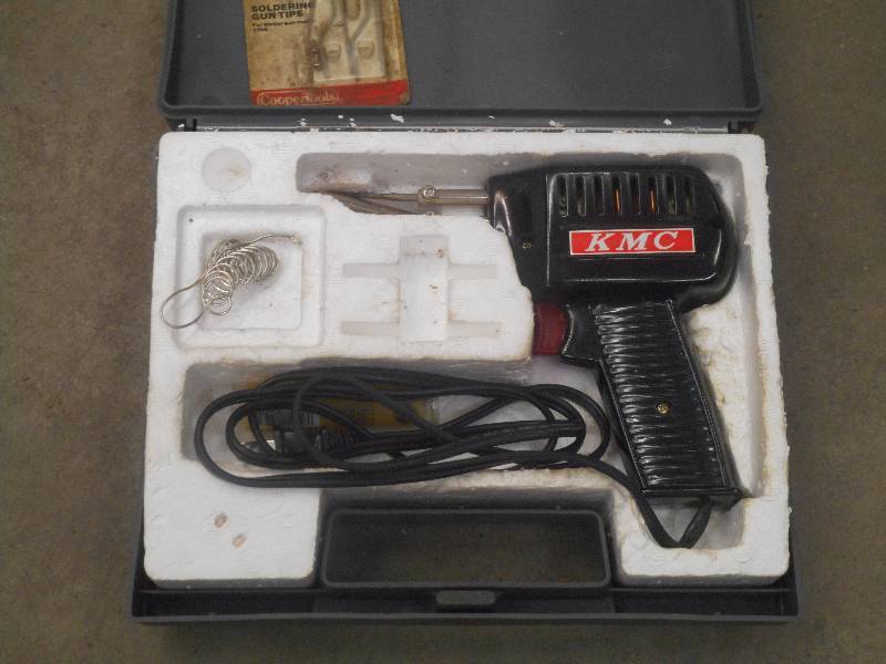 lot 38 image: KMC Soldering Gun Set ...
