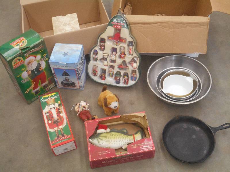 lot 72 image: (2) Boxes Of Assorted Holiday Dco...