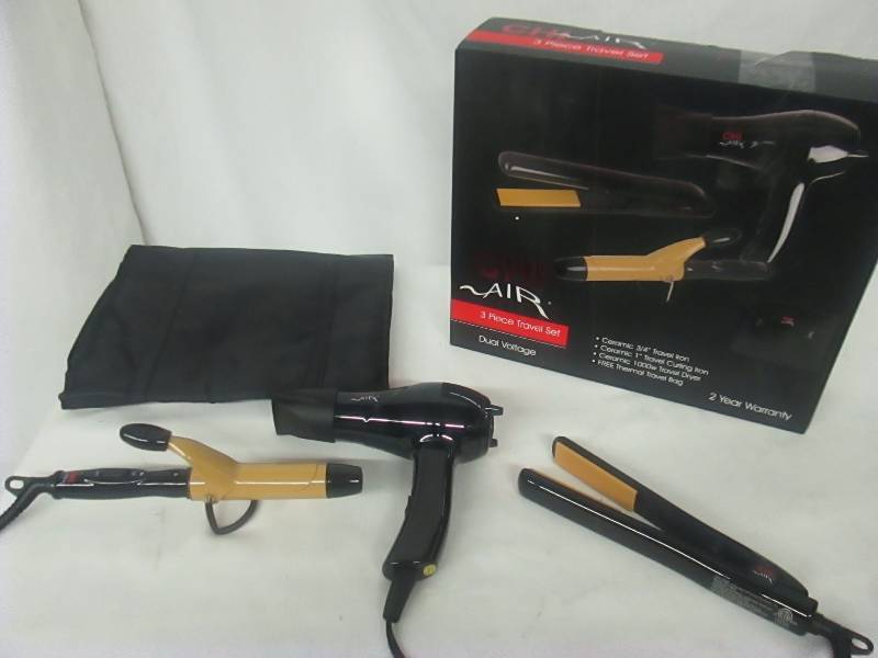 lot 38 image: CHI Air 3-pc. Travel Set