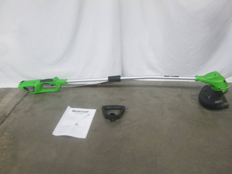 lot 21 image: Master Craft 40V Cordless Grass Trimmer