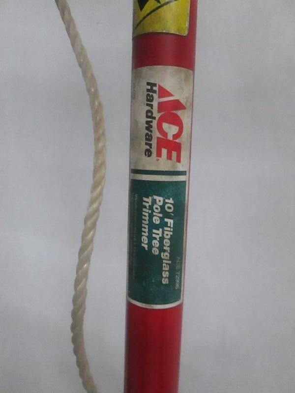 Ace Hardware 10' Fiberglass Pole Tree Trimmer October High End Store