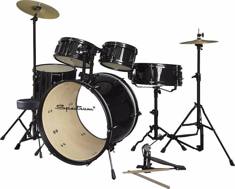 lot 3 image: Spectrum 5-pc. Drum Set