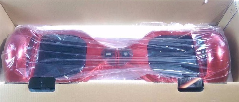lot 103 image: New in Box Smart Balance Wheel Hoverboard - Metallic Red