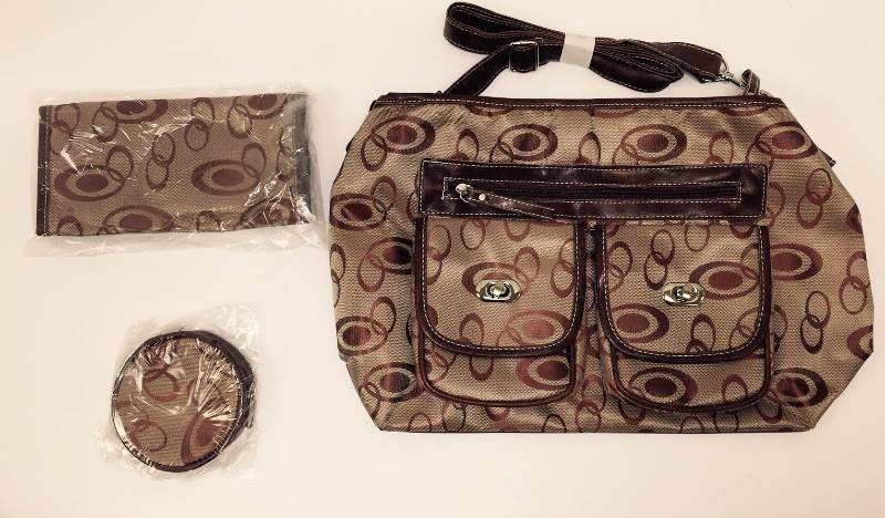lot 59 image: New Brown and Tan Handbag