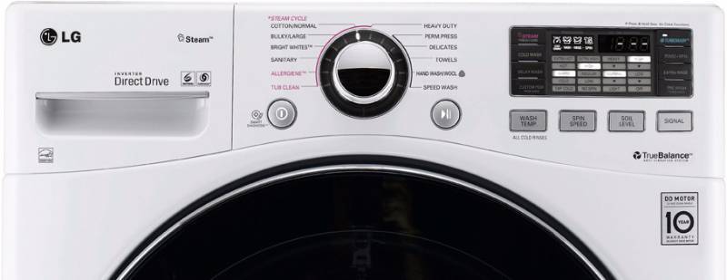 lot 76 image: NEW IN BOX - LG Washer- Model # (WM3470HWA)