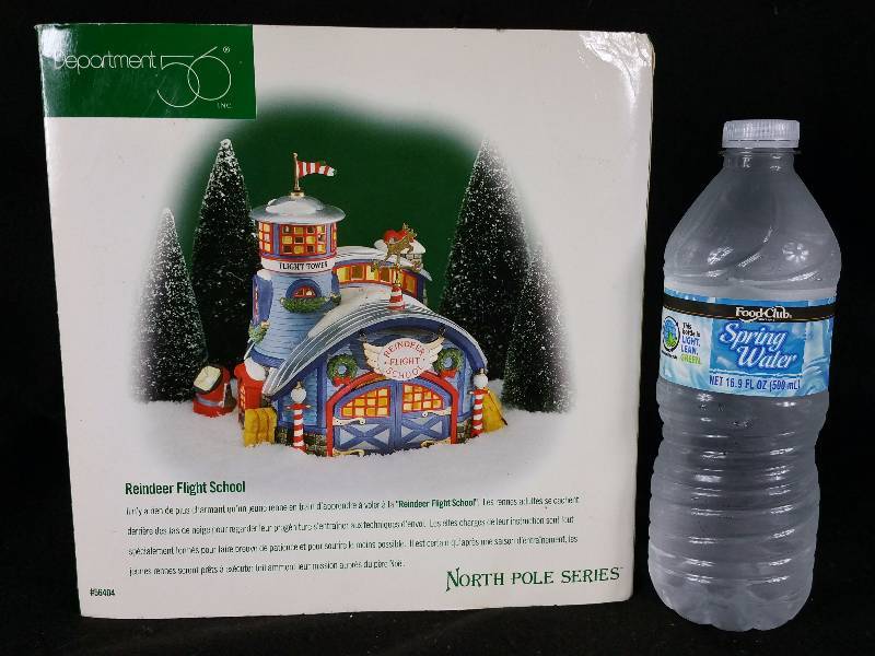 Reindeer Flight School North Pole Series 56404